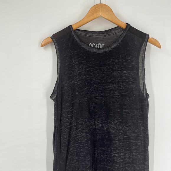 AC/DC Let There Be Rock Burnout Tank Top Size Medium - Picture 8 of 8